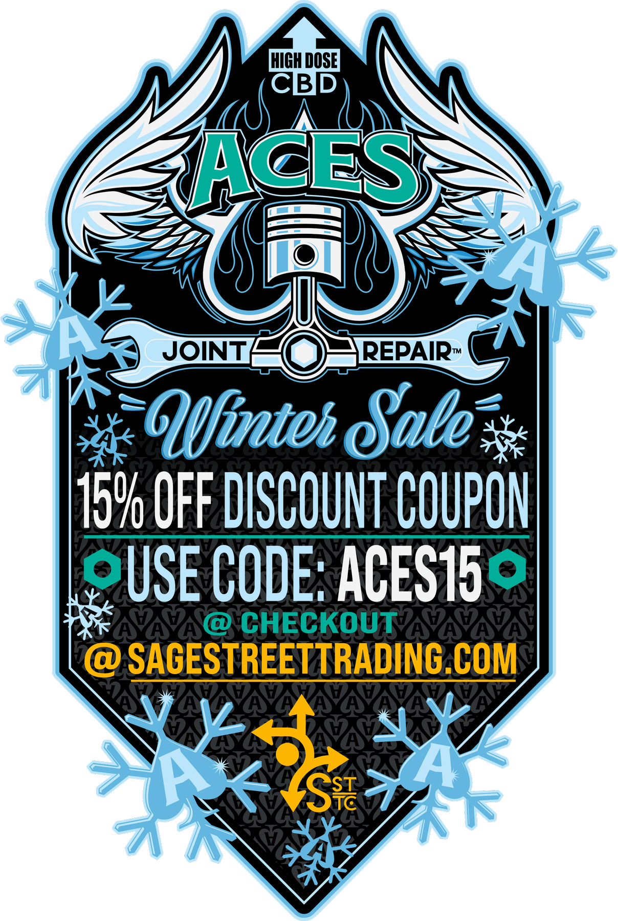 Aces Joint Repair CBD Rub